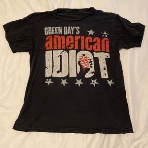 Green Day American Idiot Hot Topic Tee Size M